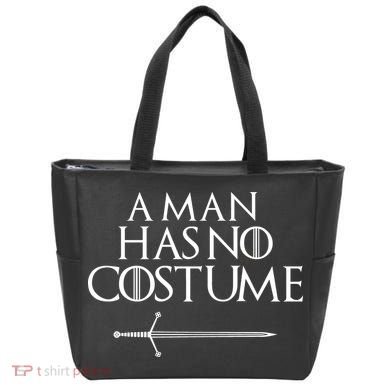 A Man Has No Costume Funny TV Series Tote Bag