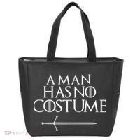 A Man Has No Costume Funny TV Series Tote Bag thumb 0