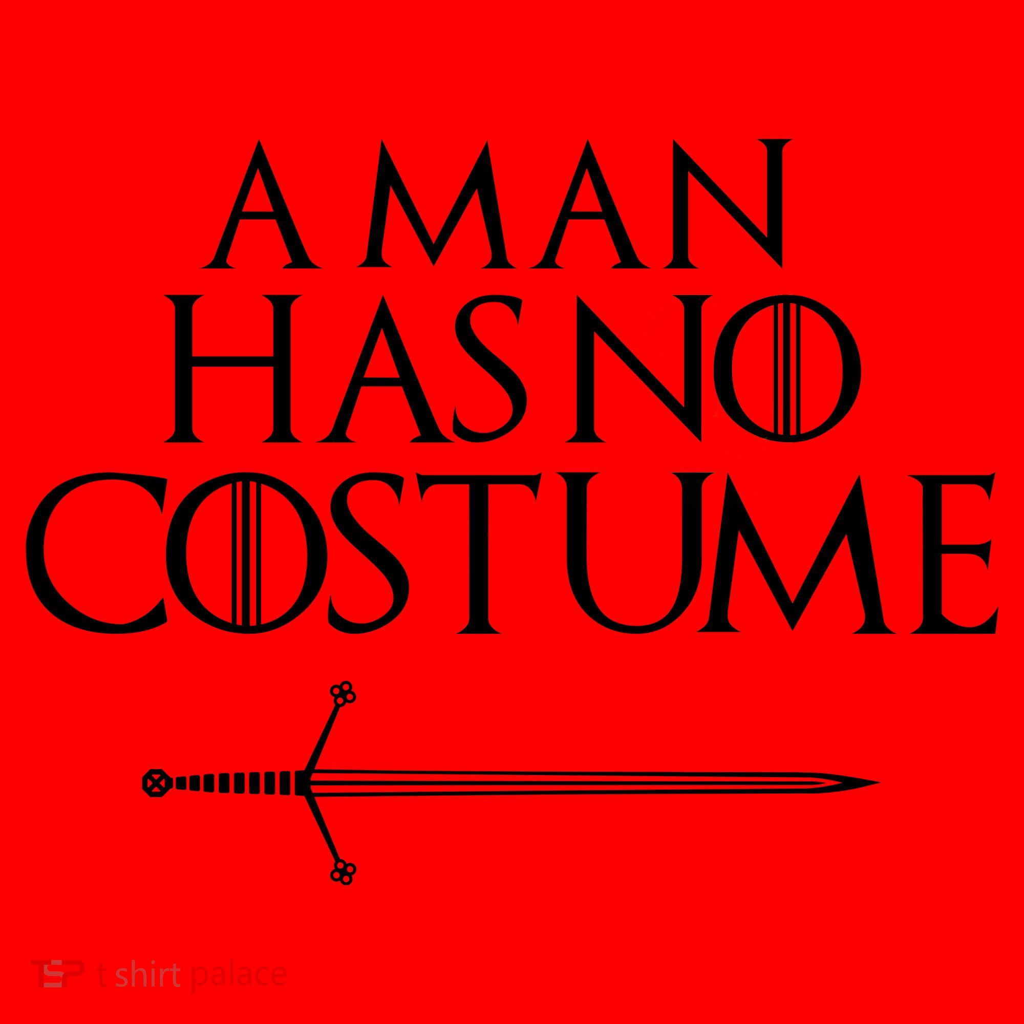 A Man Has No Costume Funny TV Series Santa Hat