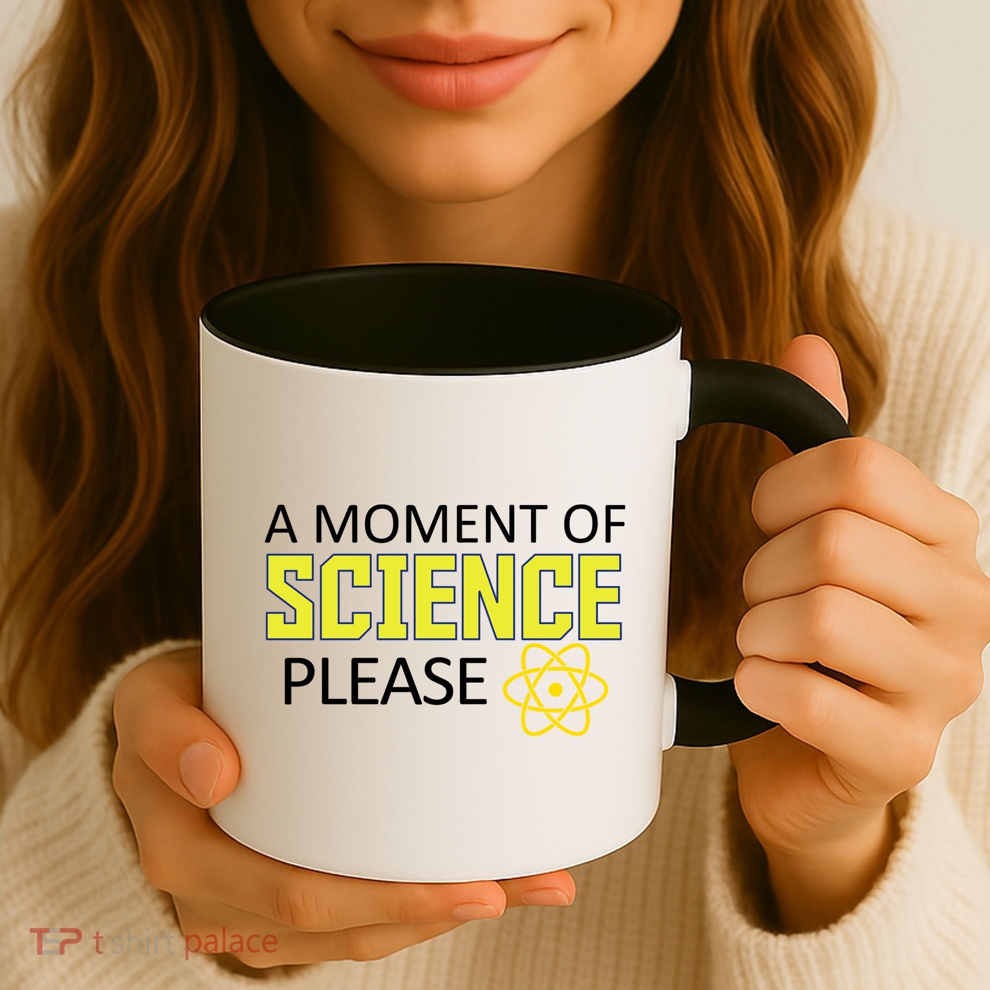 A Moment Of Science Please  Coffee Mug