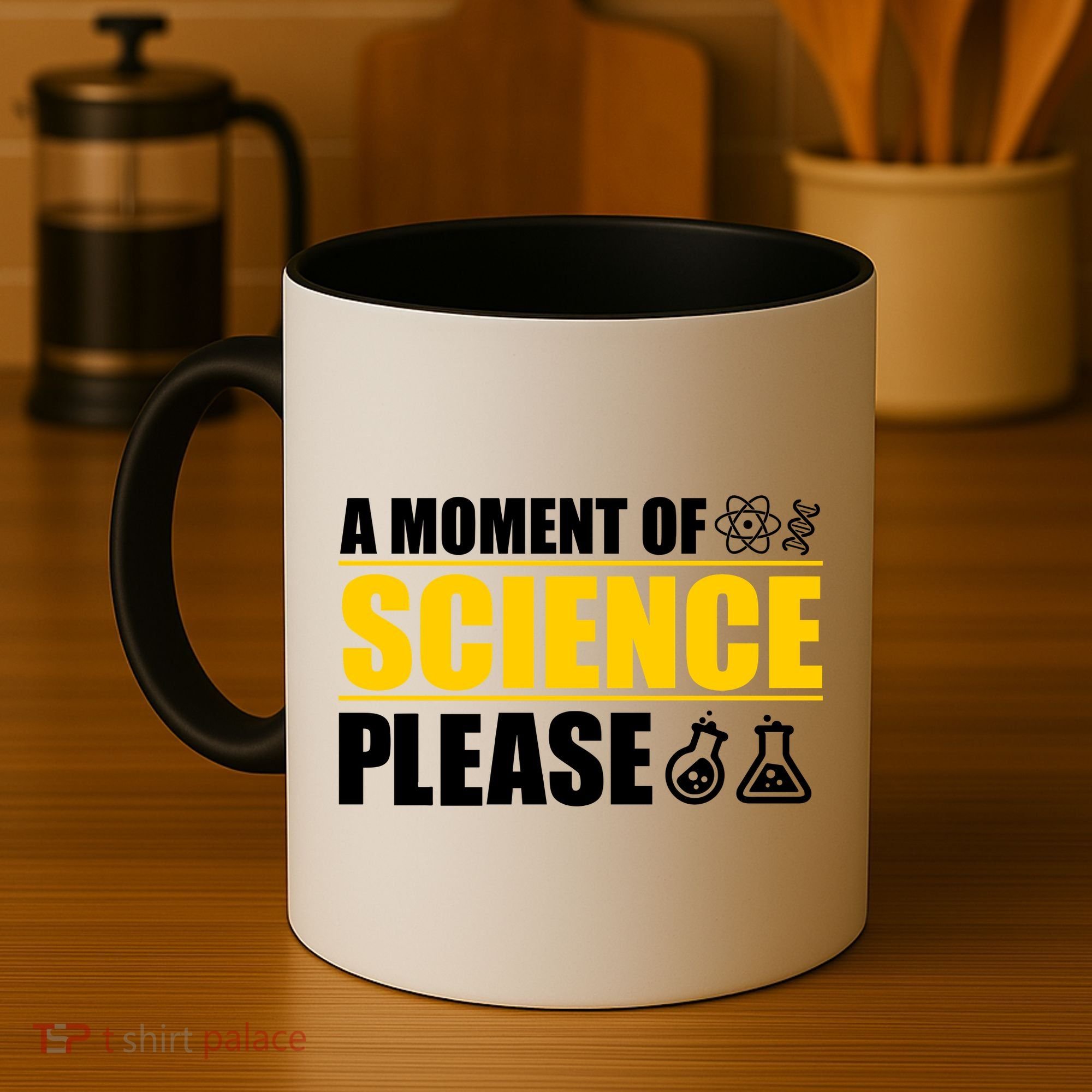 A Moment of Science Please Coffee Mug