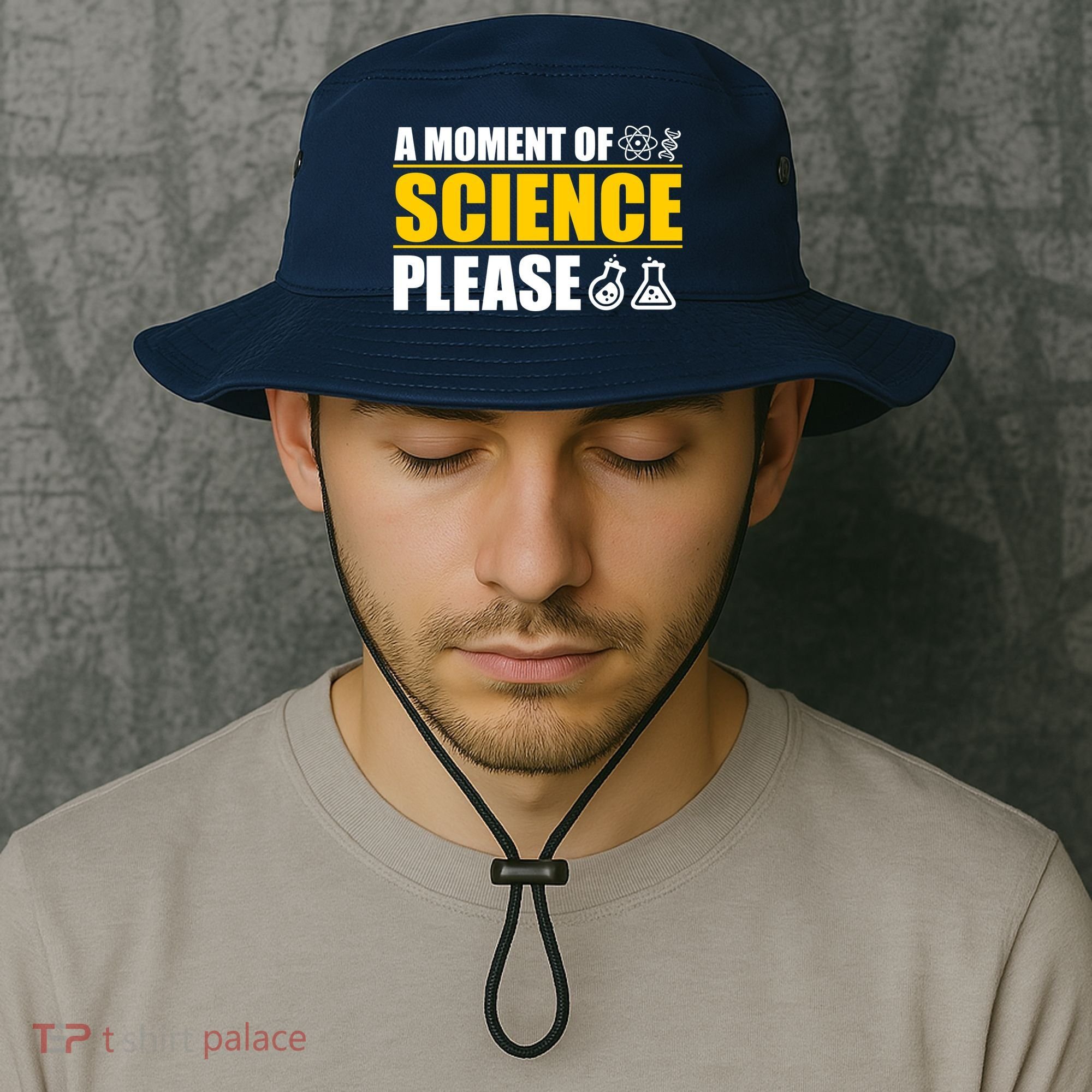 A Moment of Science Please Bucket Hat