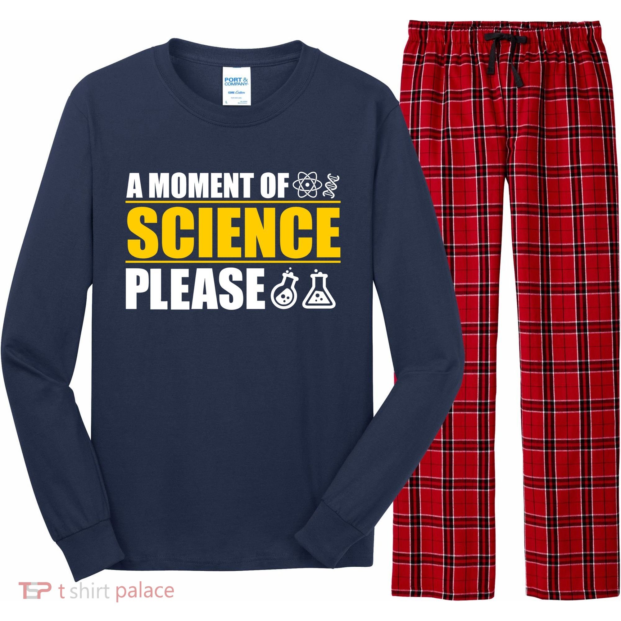A Moment of Science Please Long Sleeve Pajama Set