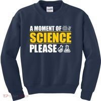 A Moment of Science Please Kids Sweatshirt thumb 0