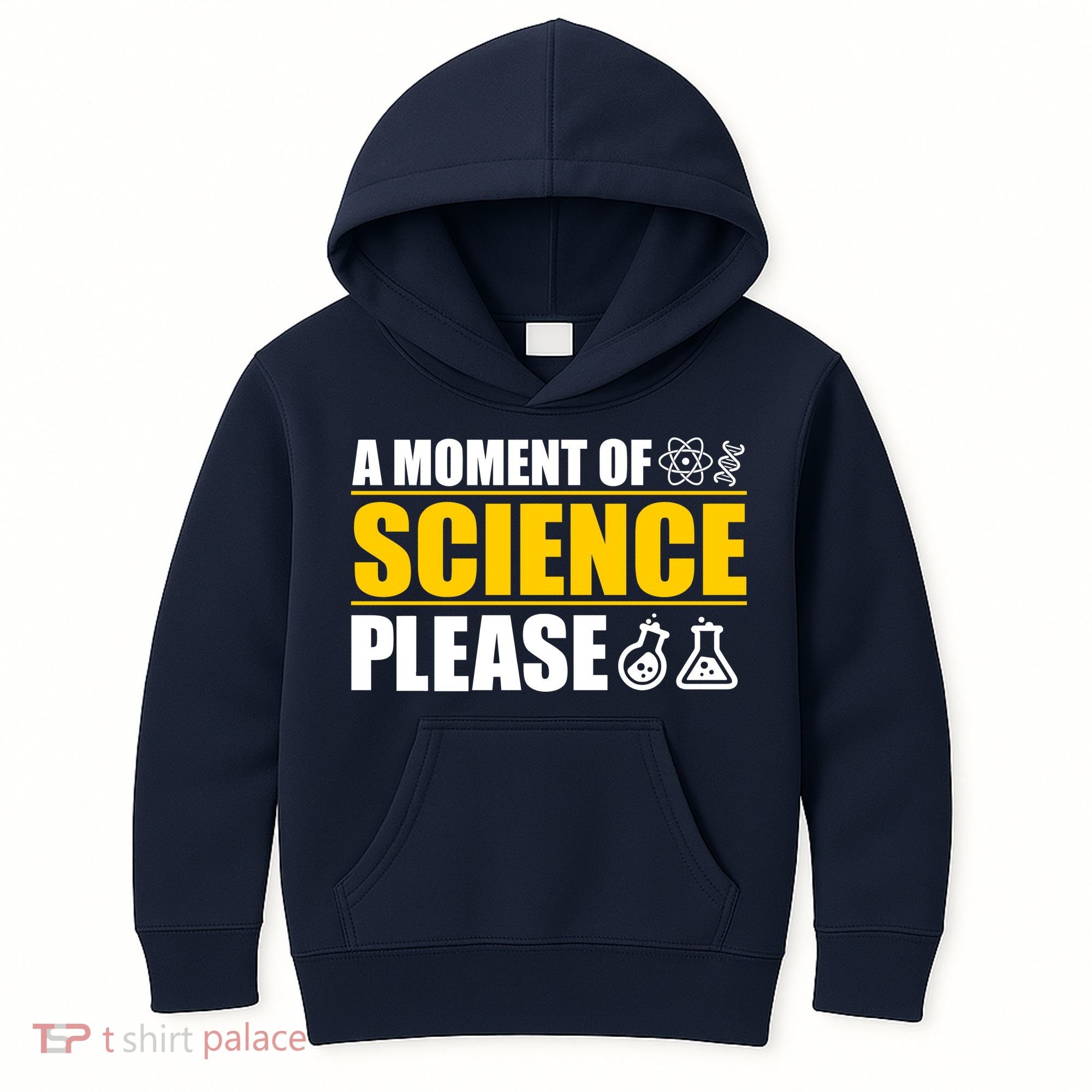A Moment of Science Please Kids Hoodie