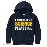 A Moment of Science Please Kids Hoodie thumb 0