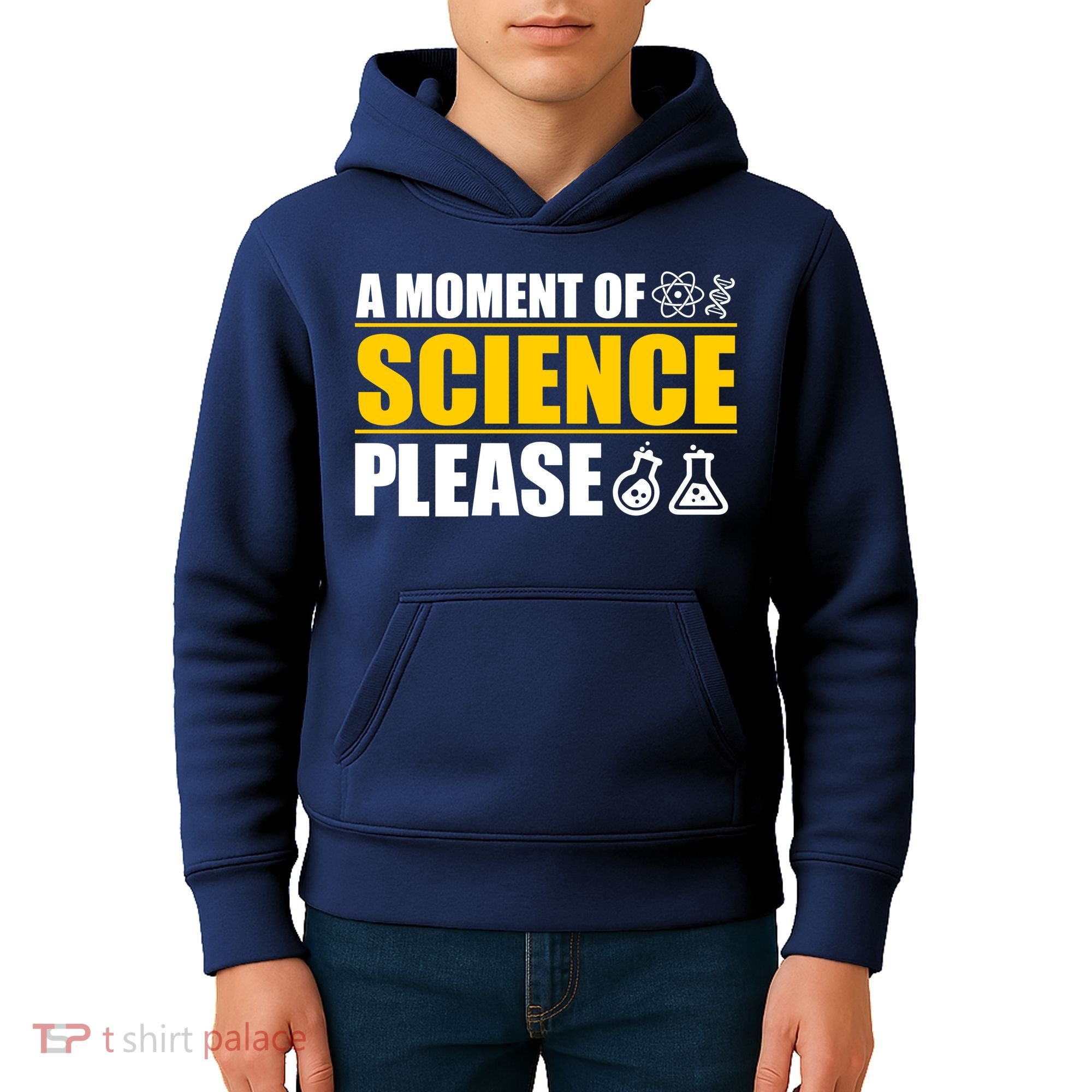 A Moment of Science Please Kids Hoodie