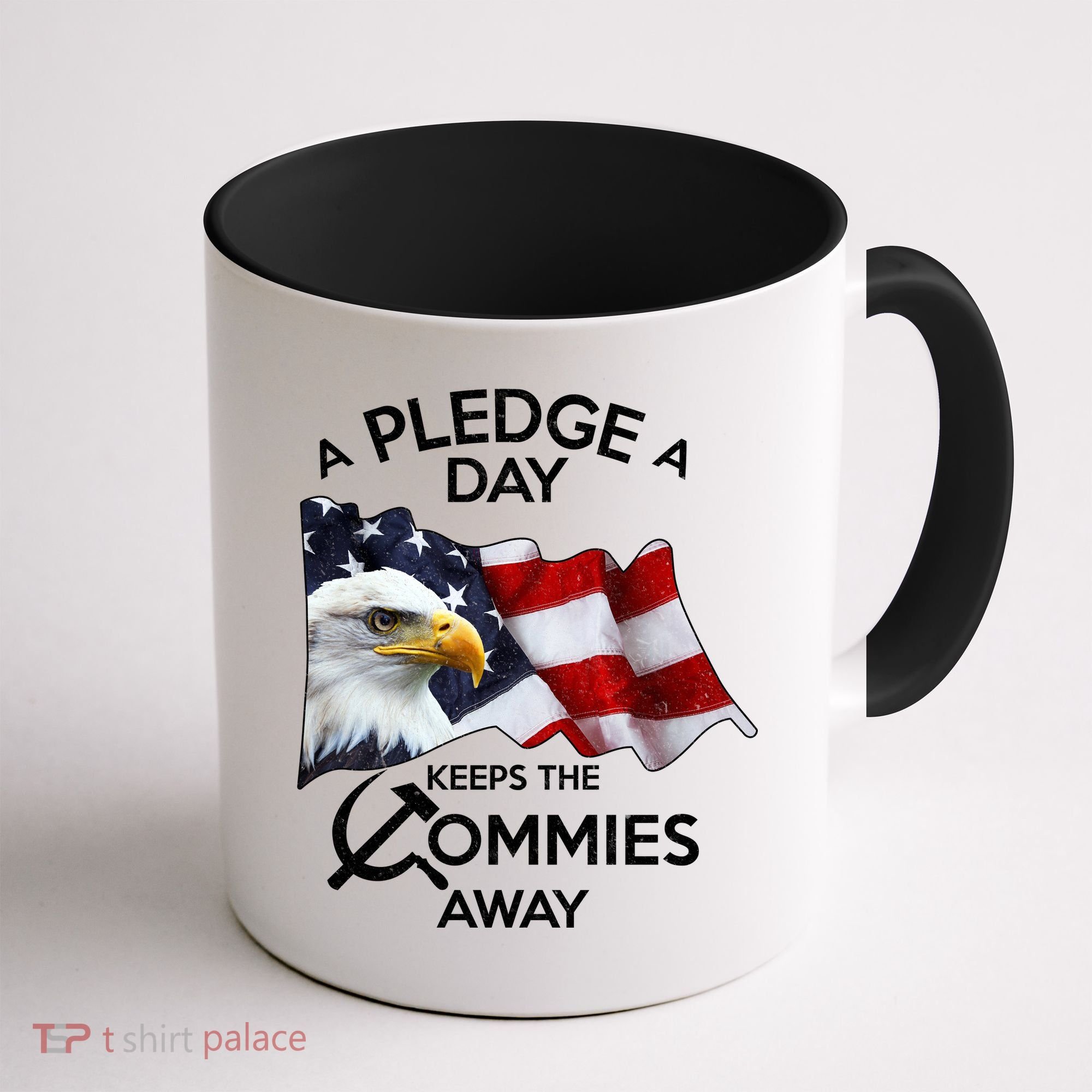 A Pledge A Dat Keeps The s Commies Away Coffee Mug