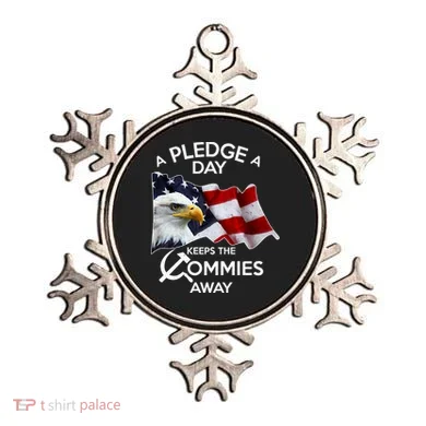 A Pledge A Dat Keeps The s Commies Away Ornament