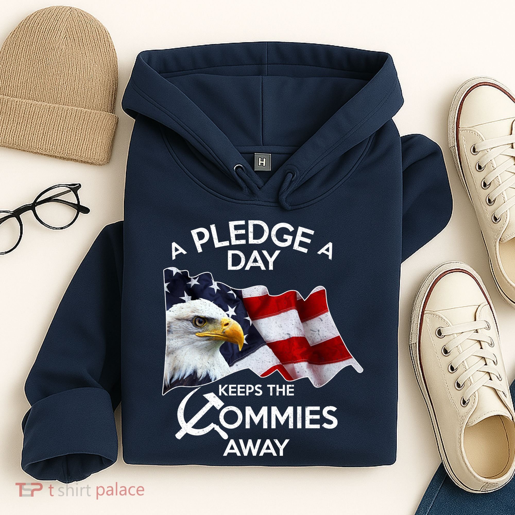 A Pledge A Dat Keeps The s Commies Away Hoodie