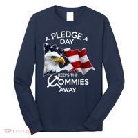 A Pledge A Dat Keeps The s Commies Away Long Sleeve Shirt thumb 0
