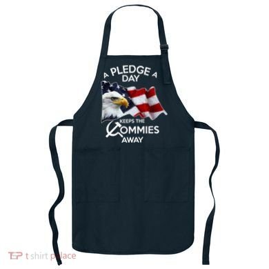 A Pledge A Dat Keeps The s Commies Away Apron