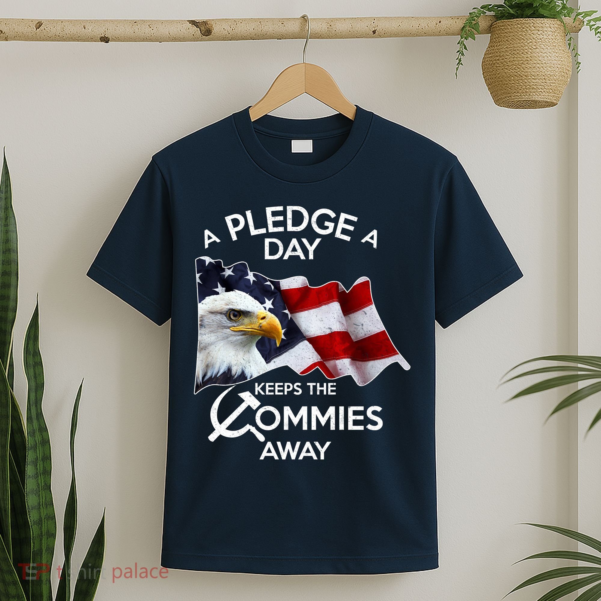A Pledge A Dat Keeps The s Commies Away T-Shirt