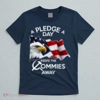 A Pledge A Dat Keeps The s Commies Away T-Shirt thumb 5