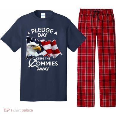 A Pledge A Dat Keeps The s Commies Away Pajama Set