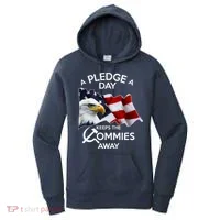 A Pledge A Dat Keeps The s Commies Away Women's Hoodie thumb 0