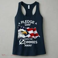 A Pledge A Dat Keeps The s Commies Away Women's Tank Top thumb 3