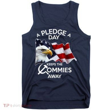 A Pledge A Dat Keeps The s Commies Away Tank Top