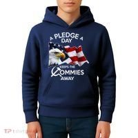A Pledge A Dat Keeps The s Commies Away Kids Hoodie thumb 4