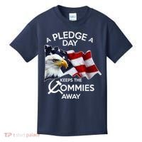 A Pledge A Dat Keeps The s Commies Away Kids T-Shirt thumb 0