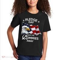A Pledge A Dat Keeps The s Commies Away Kids T-Shirt thumb 2