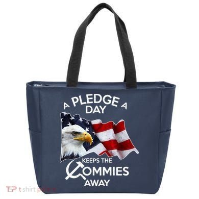 A Pledge A Dat Keeps The s Commies Away Tote Bag