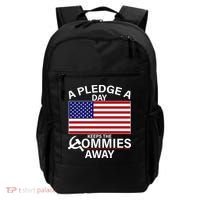 A Pledge A Day Keeps The Commies Away Backpack thumb 0