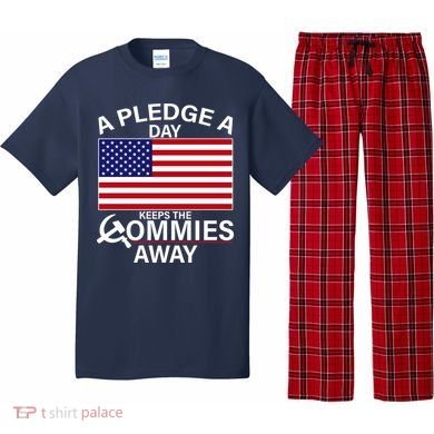 A Pledge A Day Keeps The Commies Away Pajama Set