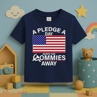 A Pledge A Day Keeps The Commies Away Toddler T-Shirt thumb 3