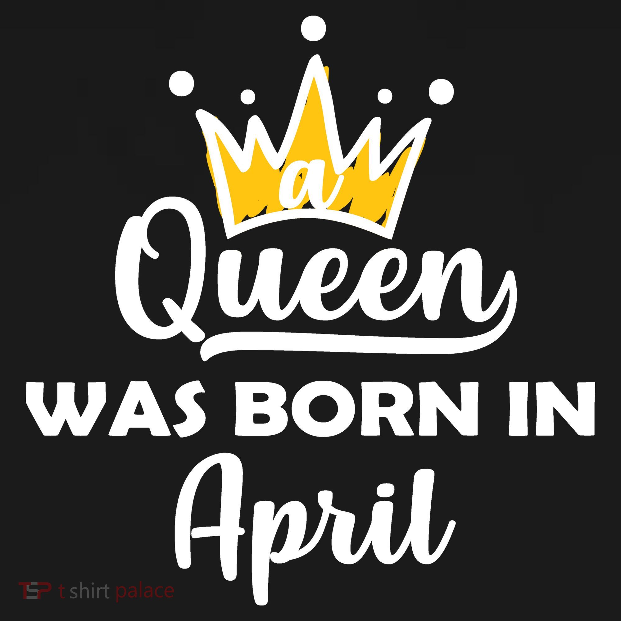 A Queen Was Born In April Birthday Women's Hoodie