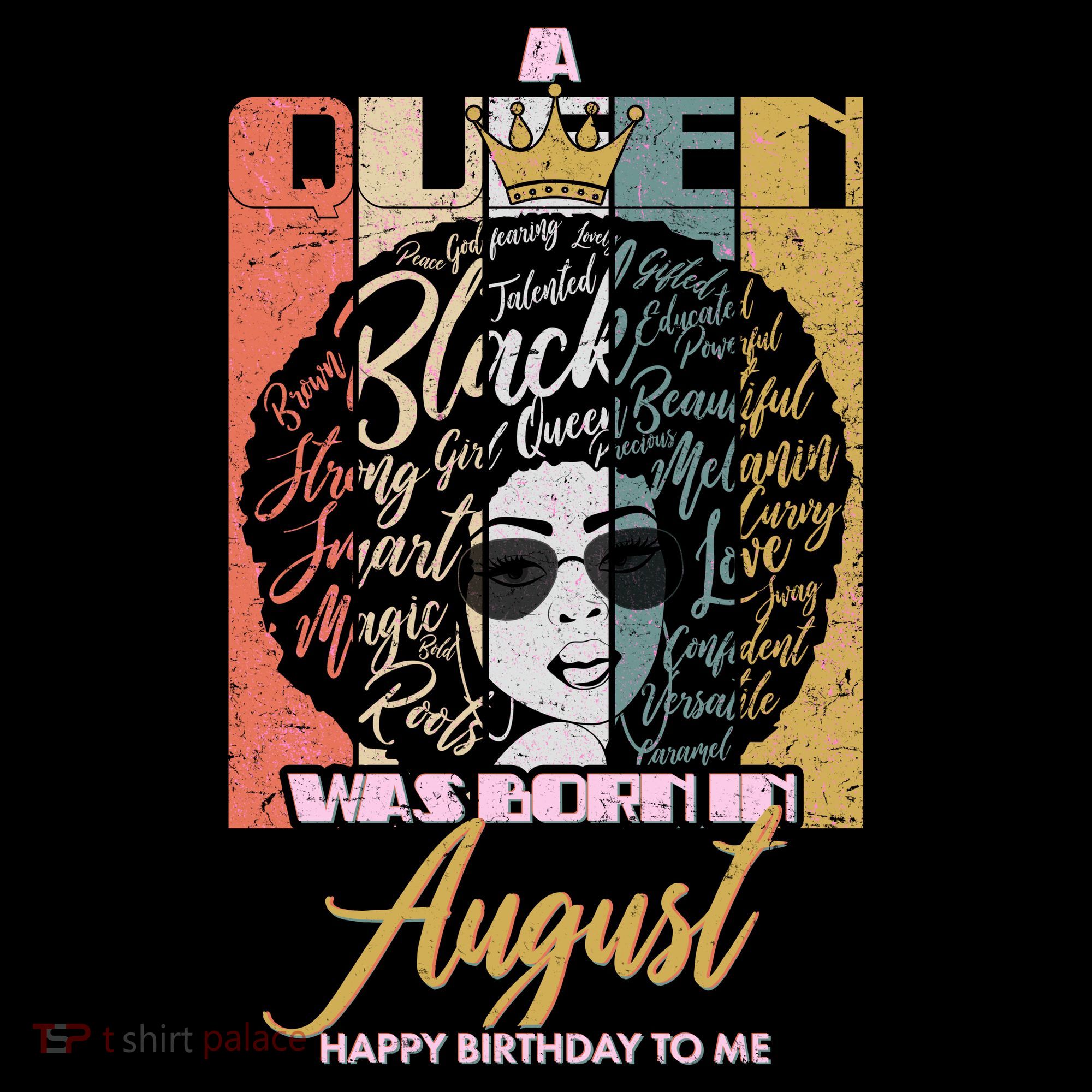 A Queen Was Born In August Doggie Tank