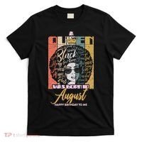 A Queen Was Born In August T-Shirt thumb 0