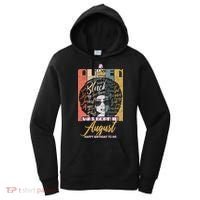A Queen Was Born In August Women's Hoodie thumb 0