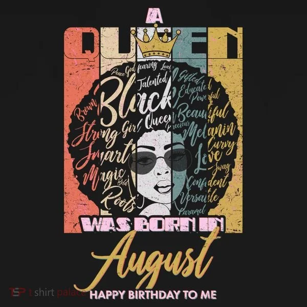 A Queen Was Born In August Toddler Hoodie