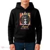A Queen Was Born In August Kids Hoodie thumb 4