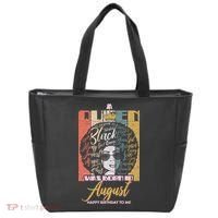 A Queen Was Born In August Tote Bag thumb 0