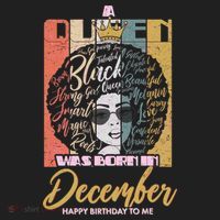 A Queen Was Born In December Beanie thumb 2