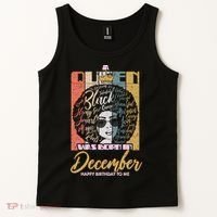 A Queen Was Born In December Tank Top thumb 2