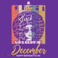 A Queen Was Born In December Hoodie thumb 2