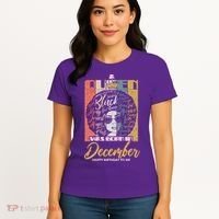 A Queen Was Born In December Women's T-Shirt thumb 4