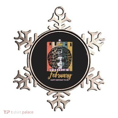 A Queen was Born in February Ornament