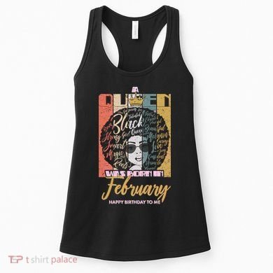 A Queen was Born in February Women's Tank Top