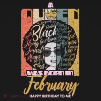 A Queen was Born in February Women's T-Shirt thumb 6