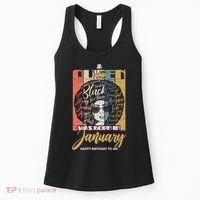 A Queen Was Born In January Women's Tank Top thumb 0