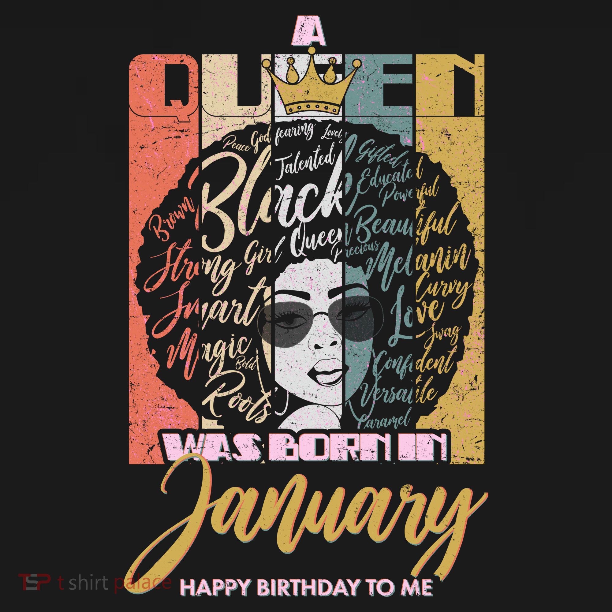 A Queen Was Born In January Women's Tank Top