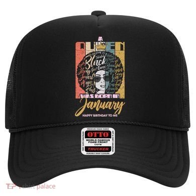 A Queen Was Born In January Hat