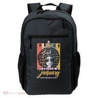 A Queen Was Born In January Backpack thumb 0