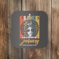 A Queen Was Born In January Coaster thumb 0
