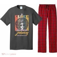 A Queen Was Born In January Pajama Set thumb 0