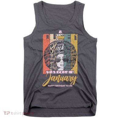 A Queen Was Born In January Tank Top